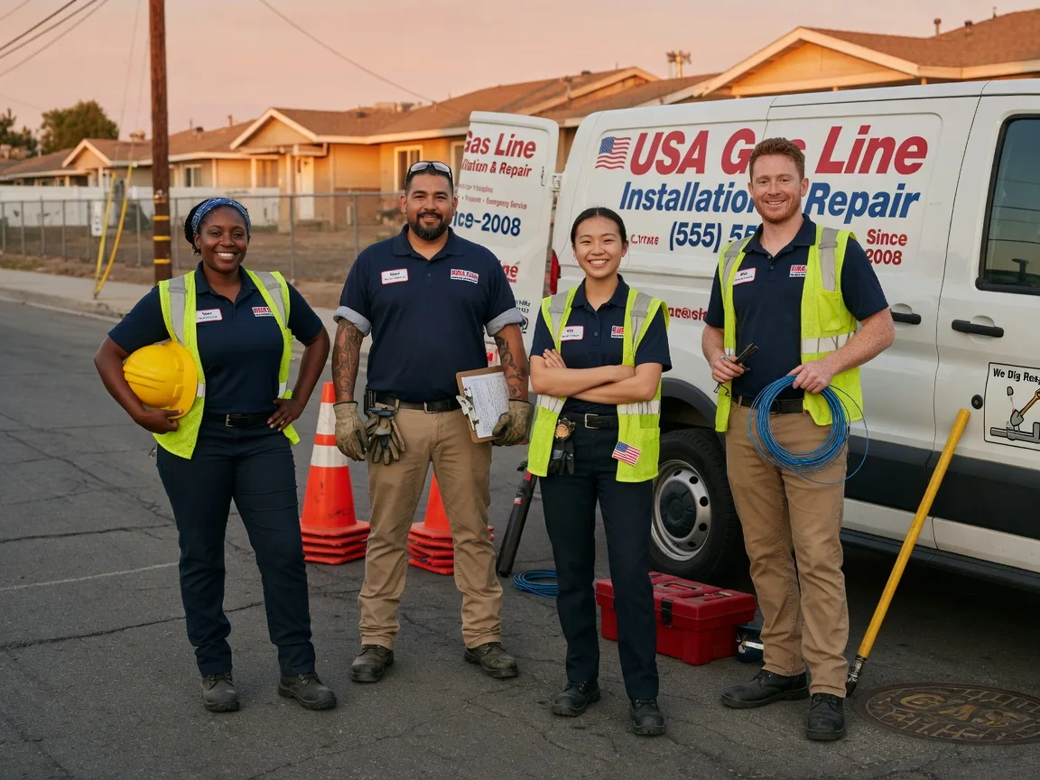 Gas Line Installation company in Biggers, AR